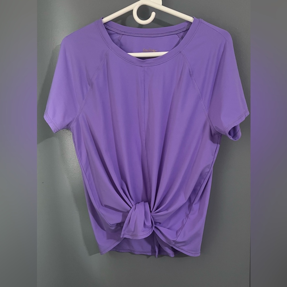 Lilly Pulitzer Purple Women's Luxeletic Top